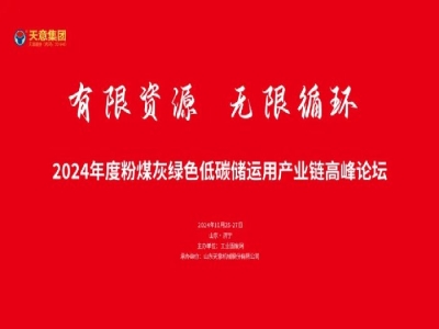 有限資源 無(wú)限循環(huán)丨2024年度粉煤灰綠色低碳儲(chǔ)運(yùn)用產(chǎn)業(yè)鏈高峰論壇圓滿落幕!